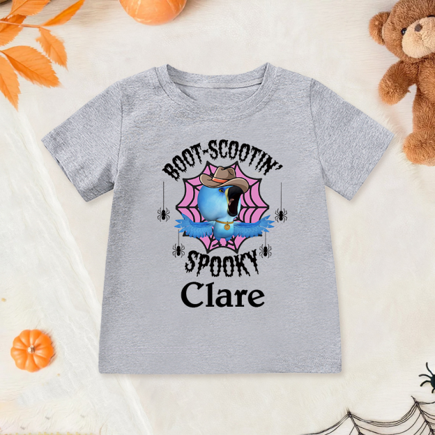 Personalized Larva's Halloween Funny Kid Shirt | Larva09