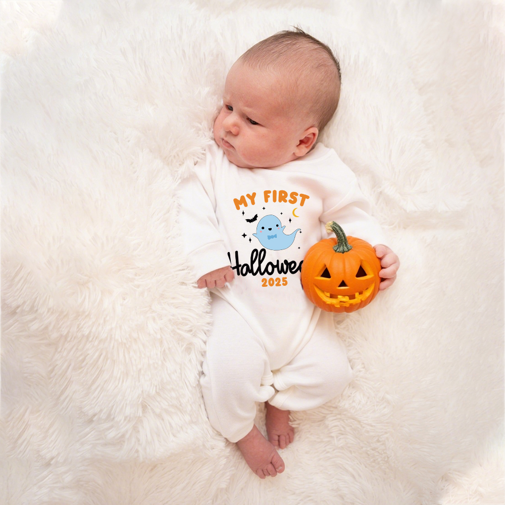 Personalized Baby My 1st Halloween Outfit with Hat | CWHalloween64