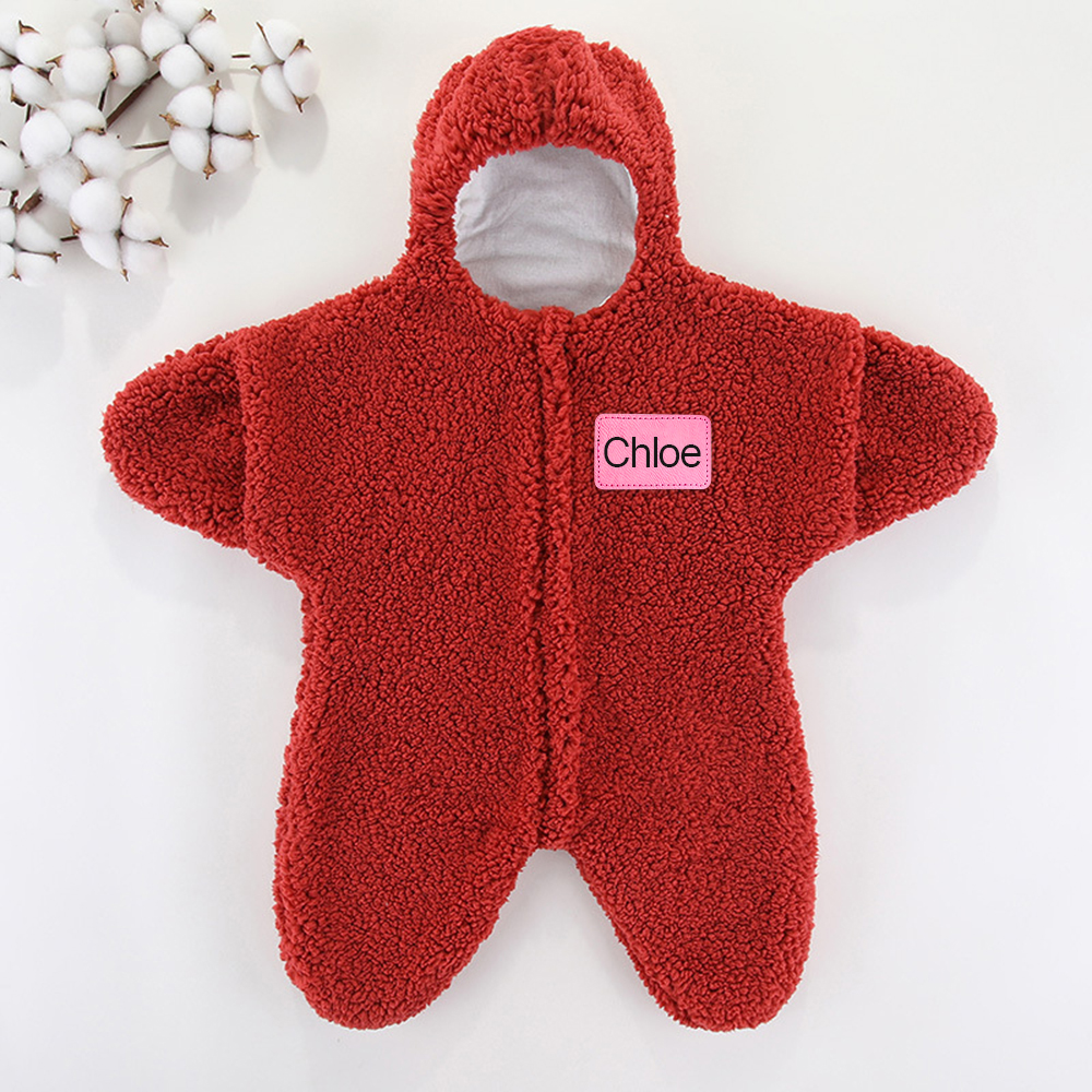 Personalized Baby Newborn Starfish Warm Sleeping Bag | CWBaby293