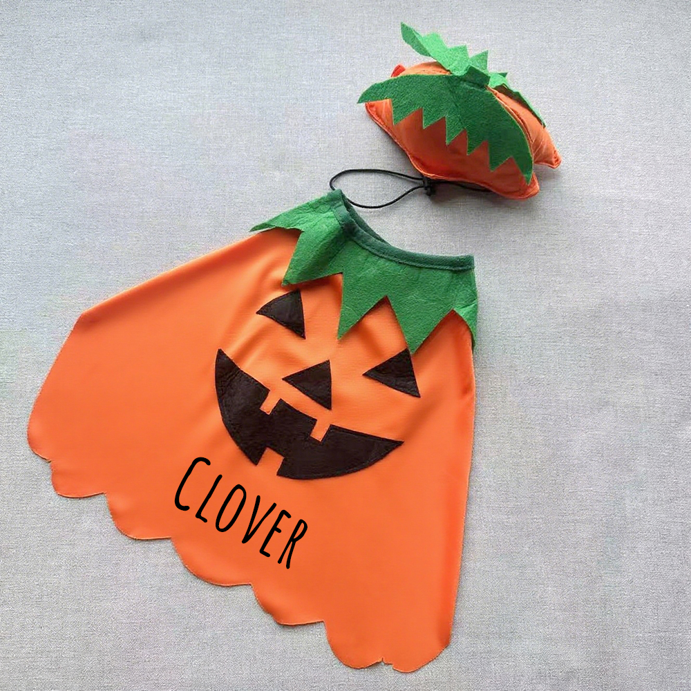 Personalized Halloween Funny Pumpkin Pet Costume | CWHalloween65