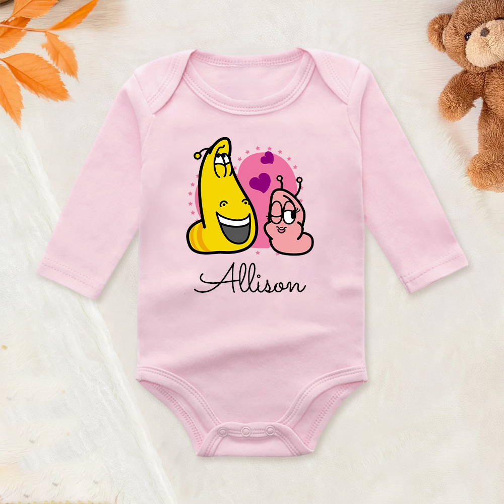 Personalized Larva's Funny Baby Romper | Larva22