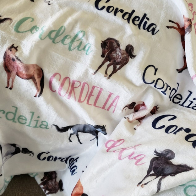 Personalized Lovely Kid Blanket for Comfort & Unique | BKKid100