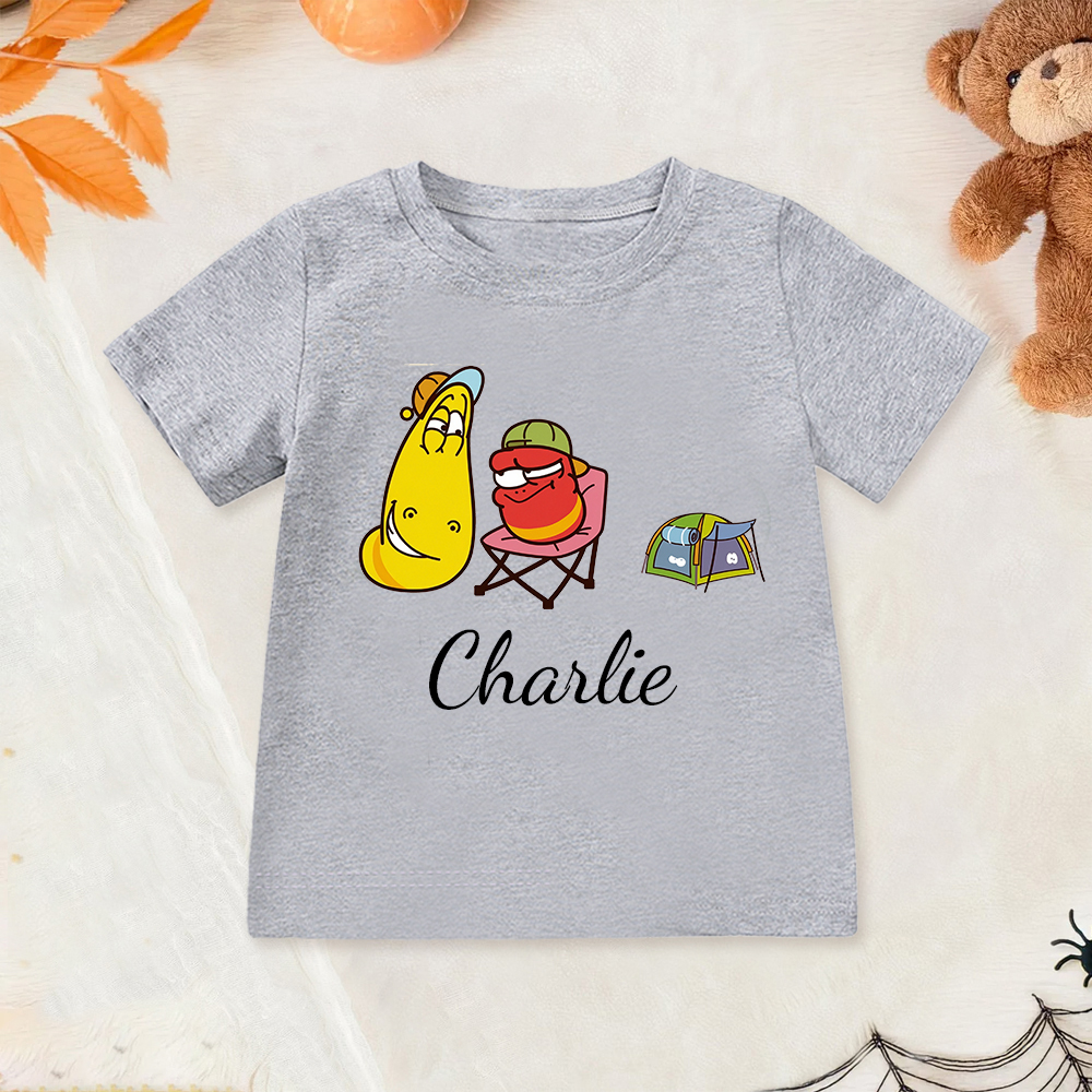 Personalized Larva's Funny Kid Shirt | Larva29