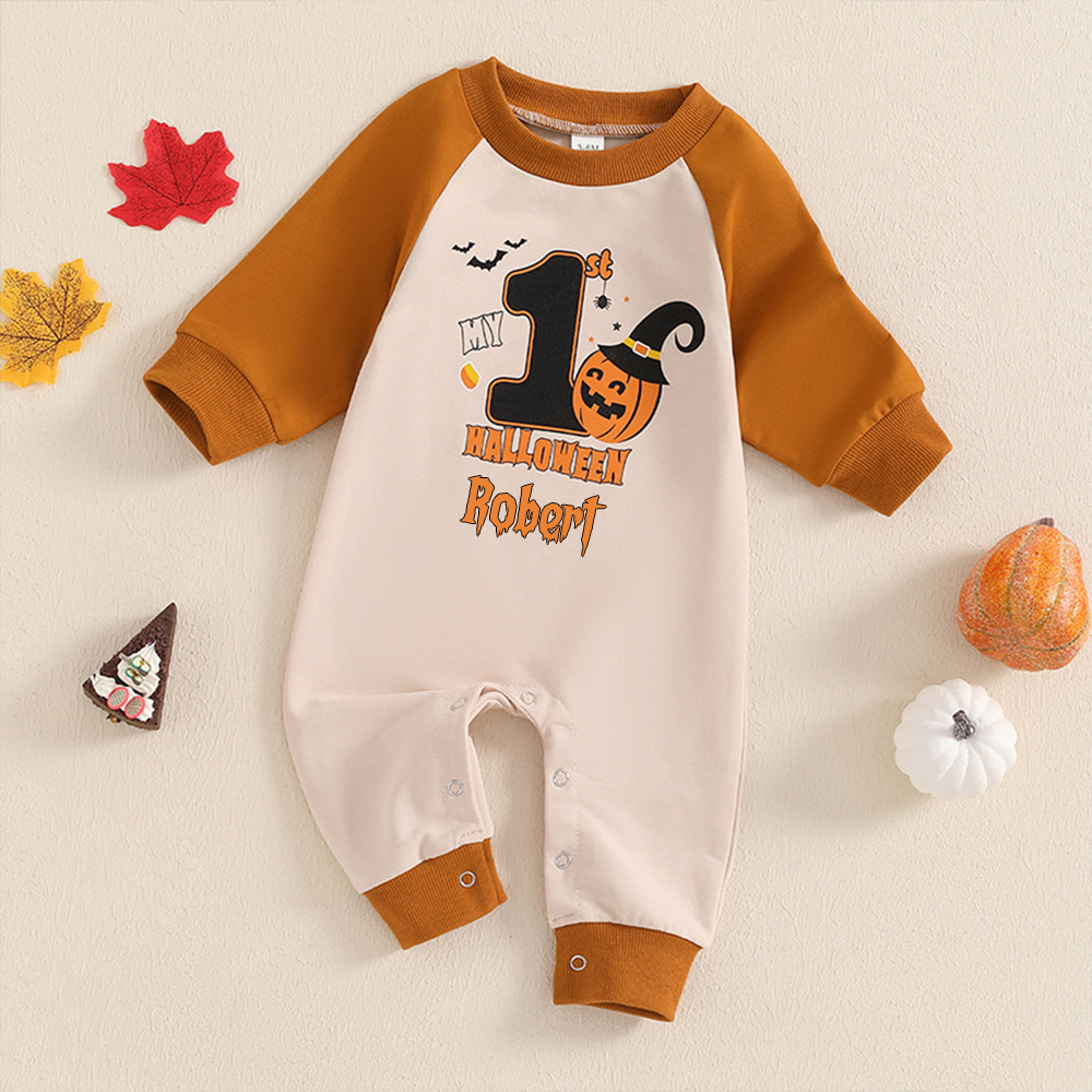 Personalized Baby First Halloween Romper | CWHalloween70