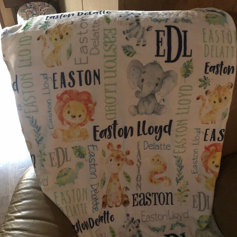 Personalized Lovely Kid Blanket for Comfort & Unique | BKKid103