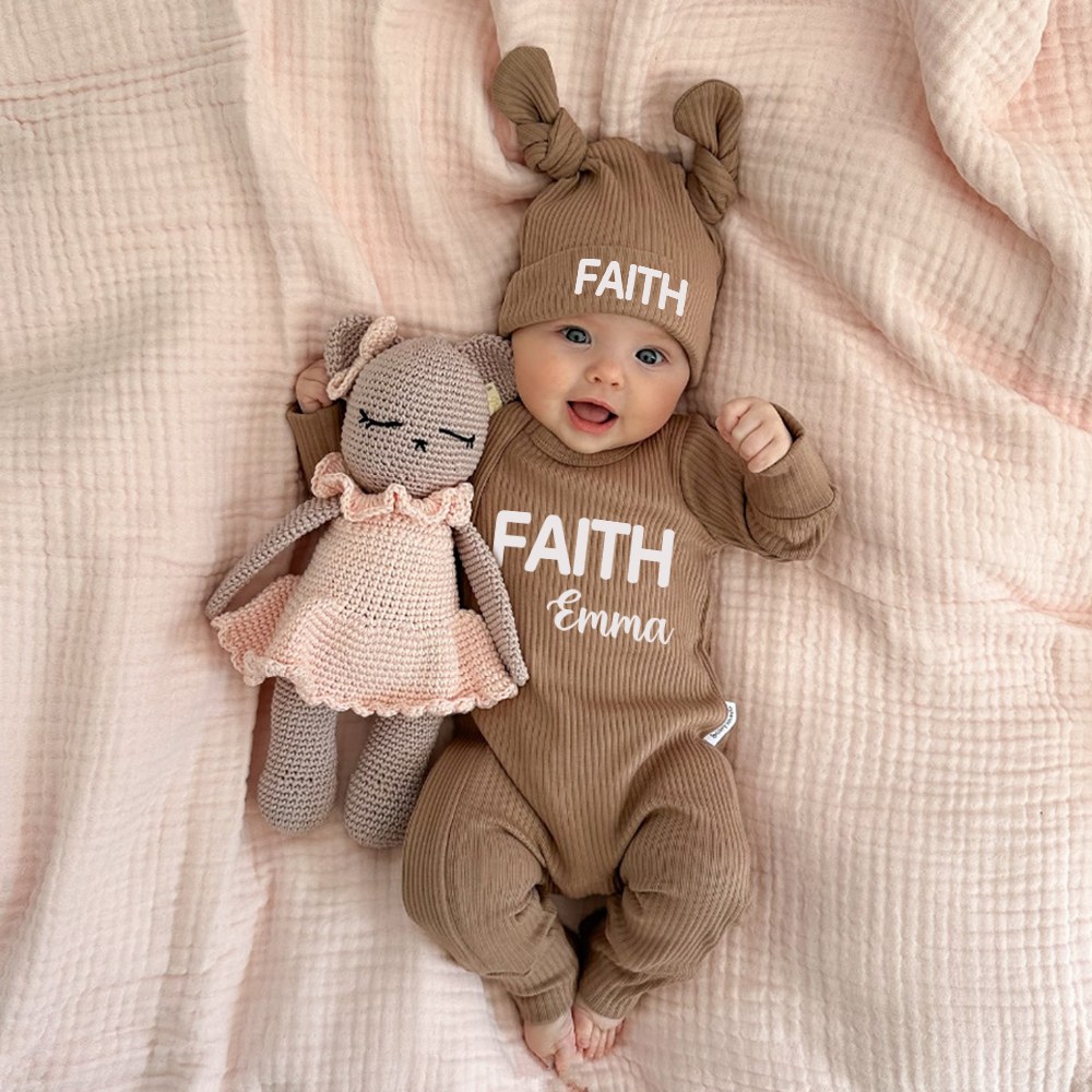 Personalized Baby Adorable Frill Onesie | CWBaby295