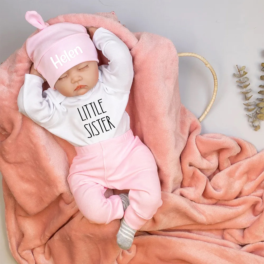 Personalized Little Brother Coming Home Outfit Set | CWBaby173