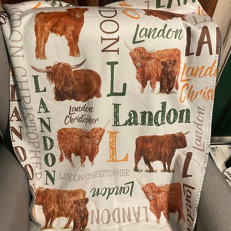 Personalized Lovely Kid Blanket for Comfort & Unique | BKKid105
