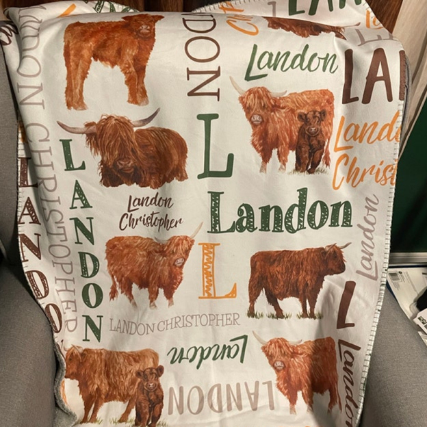 Personalized Lovely Kid Blanket for Comfort & Unique | BKKid105