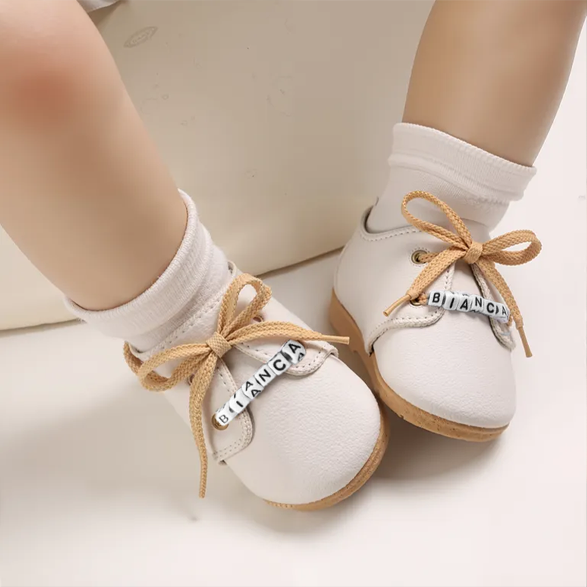 Personalized Cute Comfortable Baby Leather Shoes | CWBaby315
