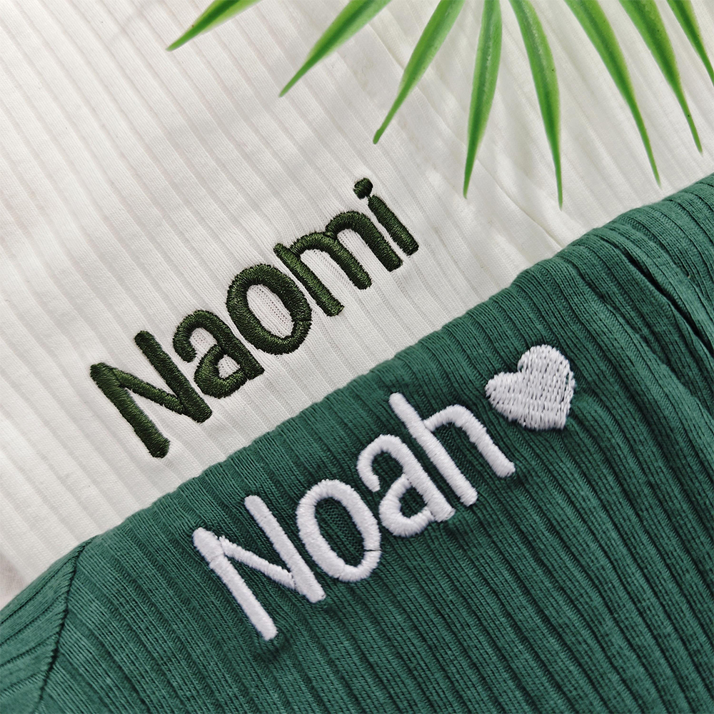 Personalized Embroidered Baby Announcement Outfit | CWBaby314