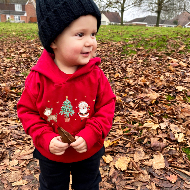 Personalized Kids Funny Christmas Hoodie | MCGift179