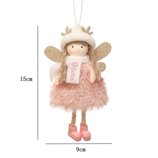 Personalized Christmas Lovely Angel Doll Decoration | MCGift189