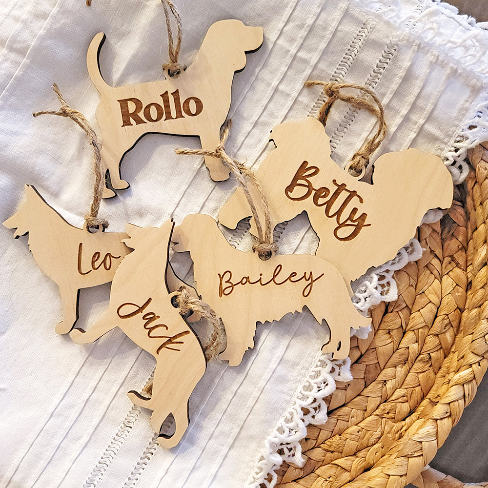 Personalized Pet Wood Ornament | BKPet247