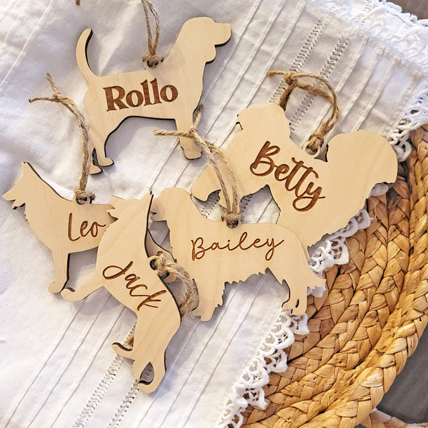 Personalized Pet Wood Ornament | BKPet247