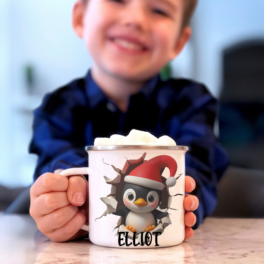 Personalised 12oz/17oz Christmas Creactive Mugs | MCGift211