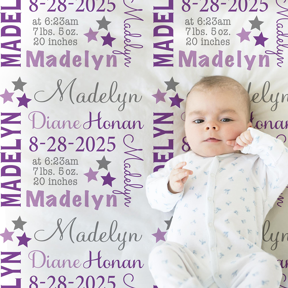 Personalized Lovely Kid Blanket for Comfort & Unique | BKKid183