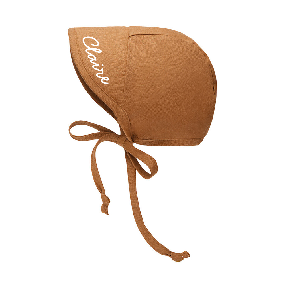 Personalized Organic Cotton Linen Sun Hat | HSKid75