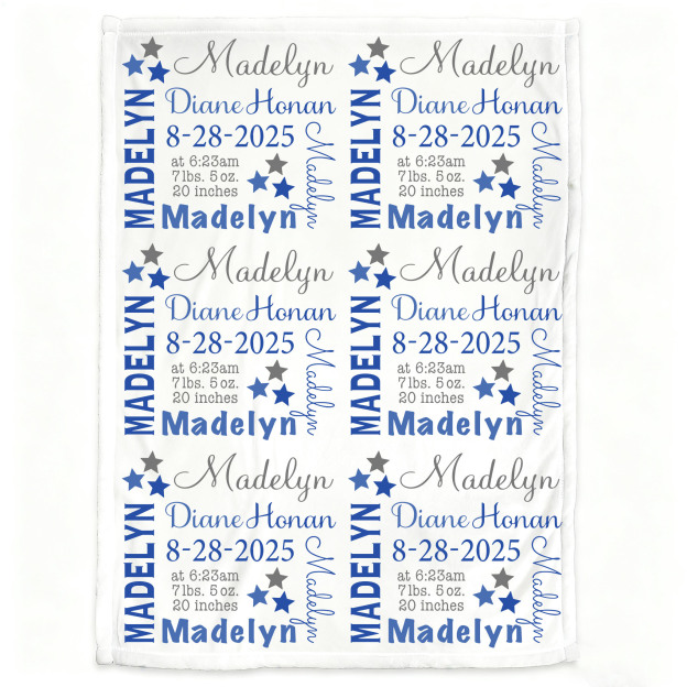 Personalized Lovely Kid Blanket for Comfort & Unique | BKKid183