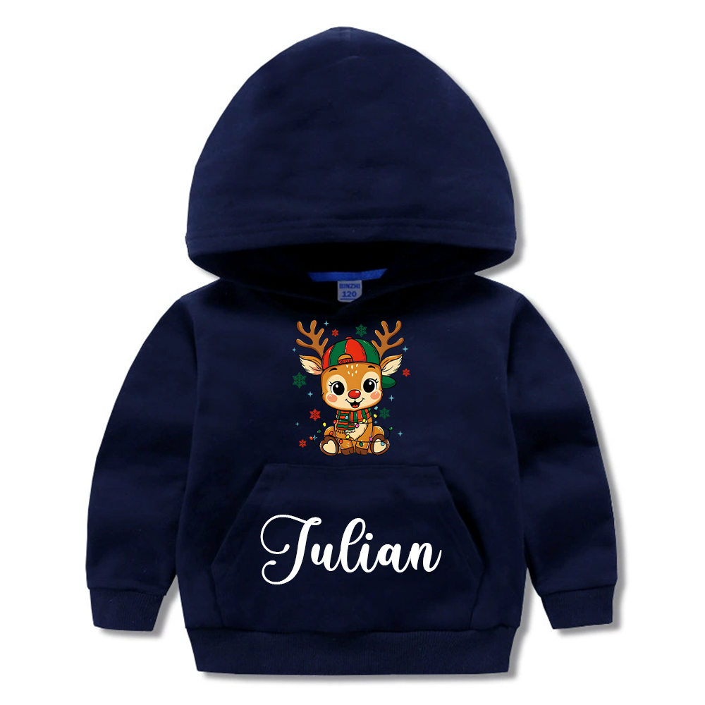 Personalized Kids Lovely Christmas Hoodie | MCGift218