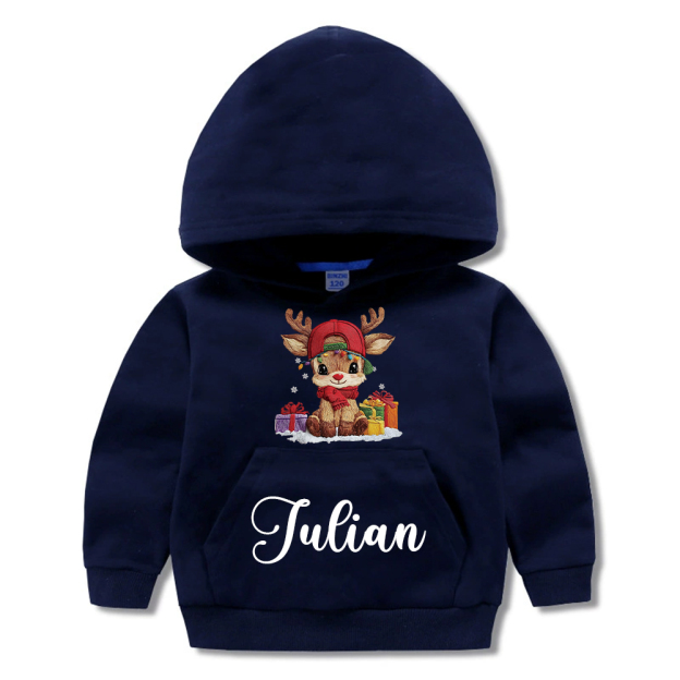 Personalized Kids Lovely Christmas Hoodie | MCGift220