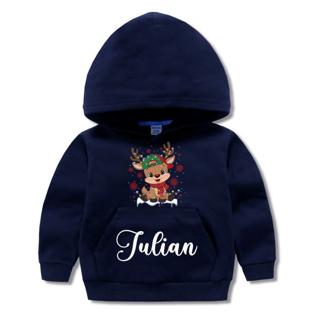Personalized Kids Lovely Christmas Hoodie | MCGift221