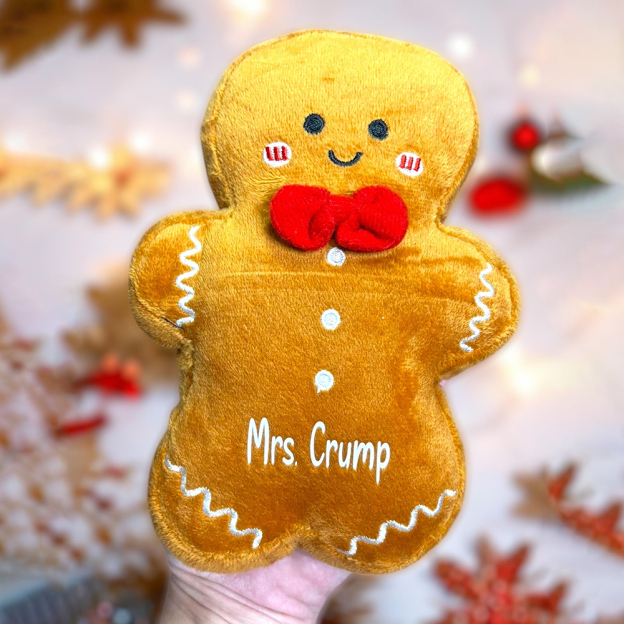Personalized Christmas Gingerbread Plush Toys Ornament | MCGift224