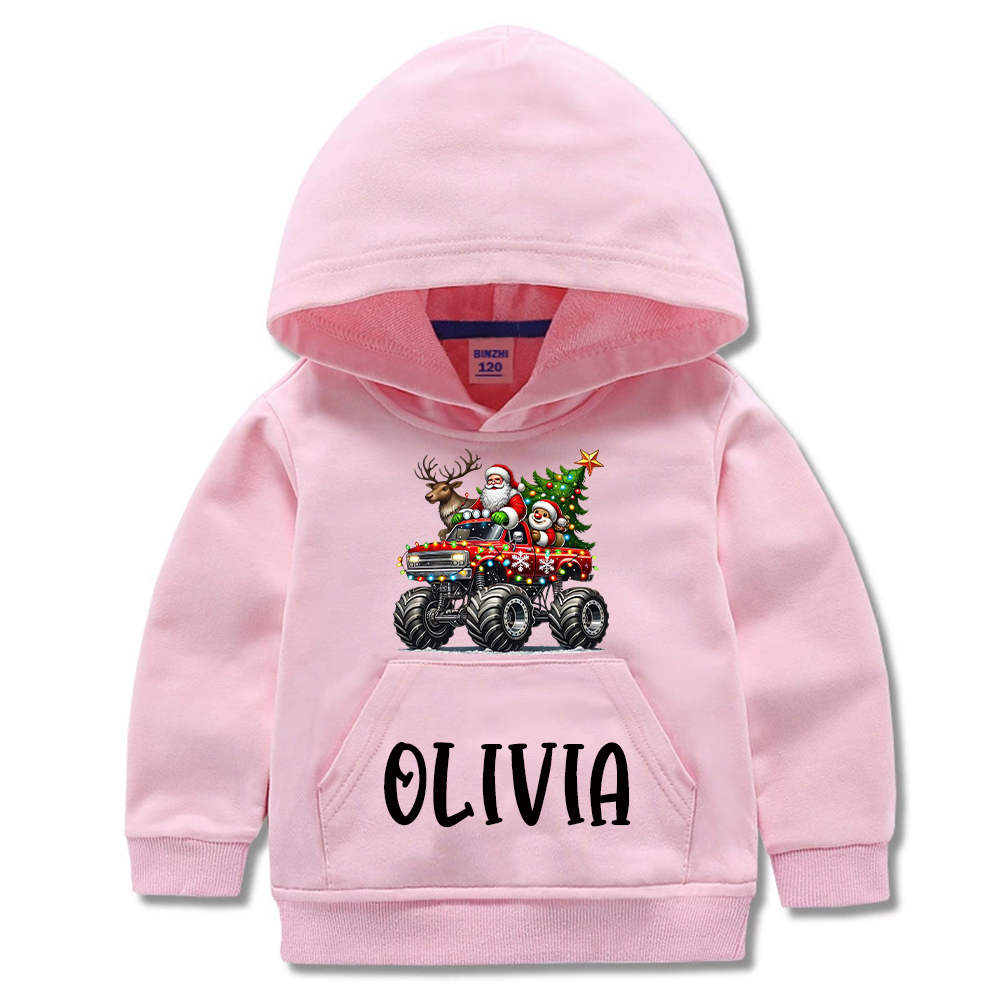 Personalized Kids Lovely Christmas Hoodie | MCGift227