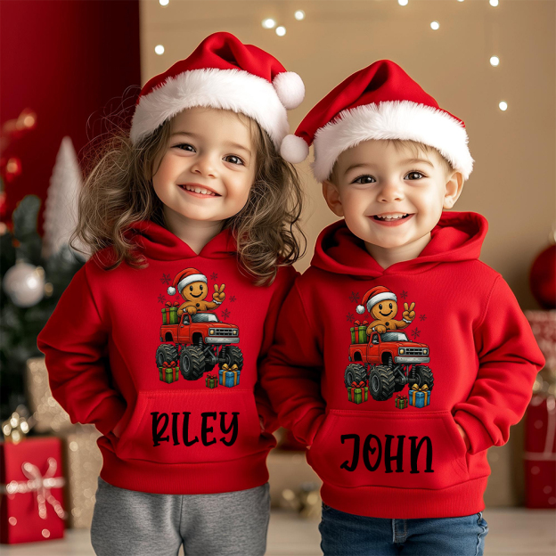 Personalized Kids Lovely Christmas Hoodie | MCGift228