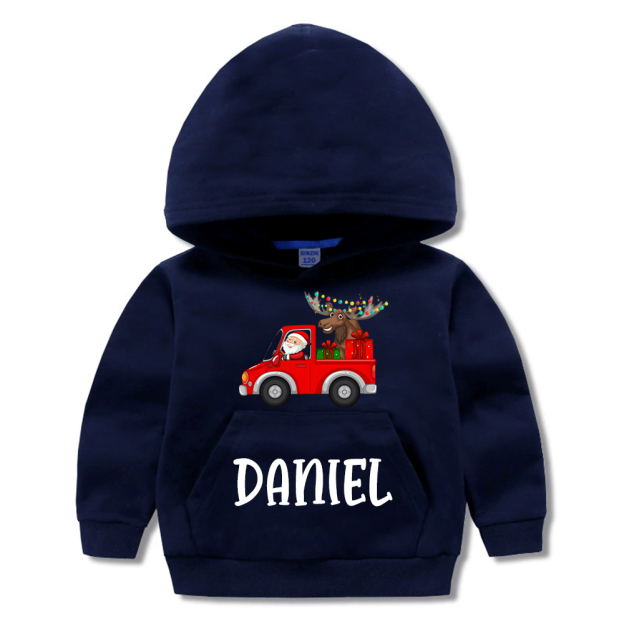 Personalized Kids Lovely Christmas Hoodie | MCGift229