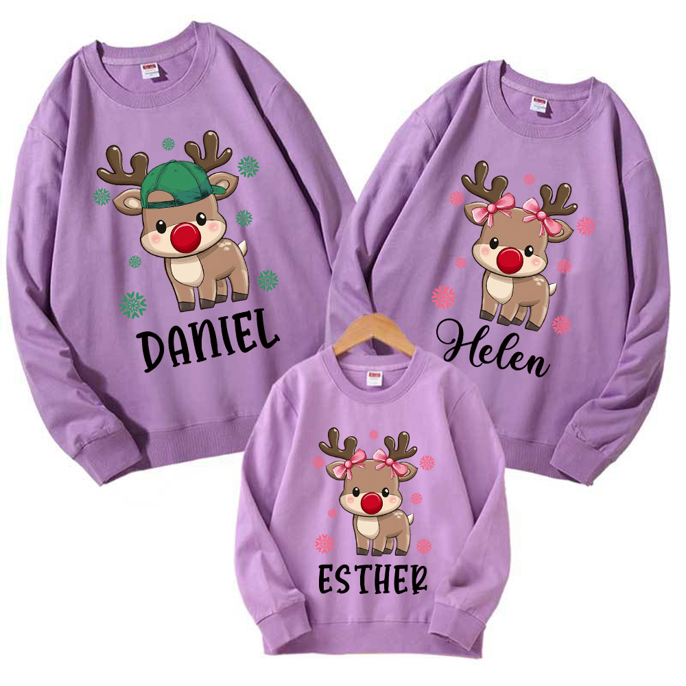 Personalized Christmas Matching Family Sweatshirt | MCGift232