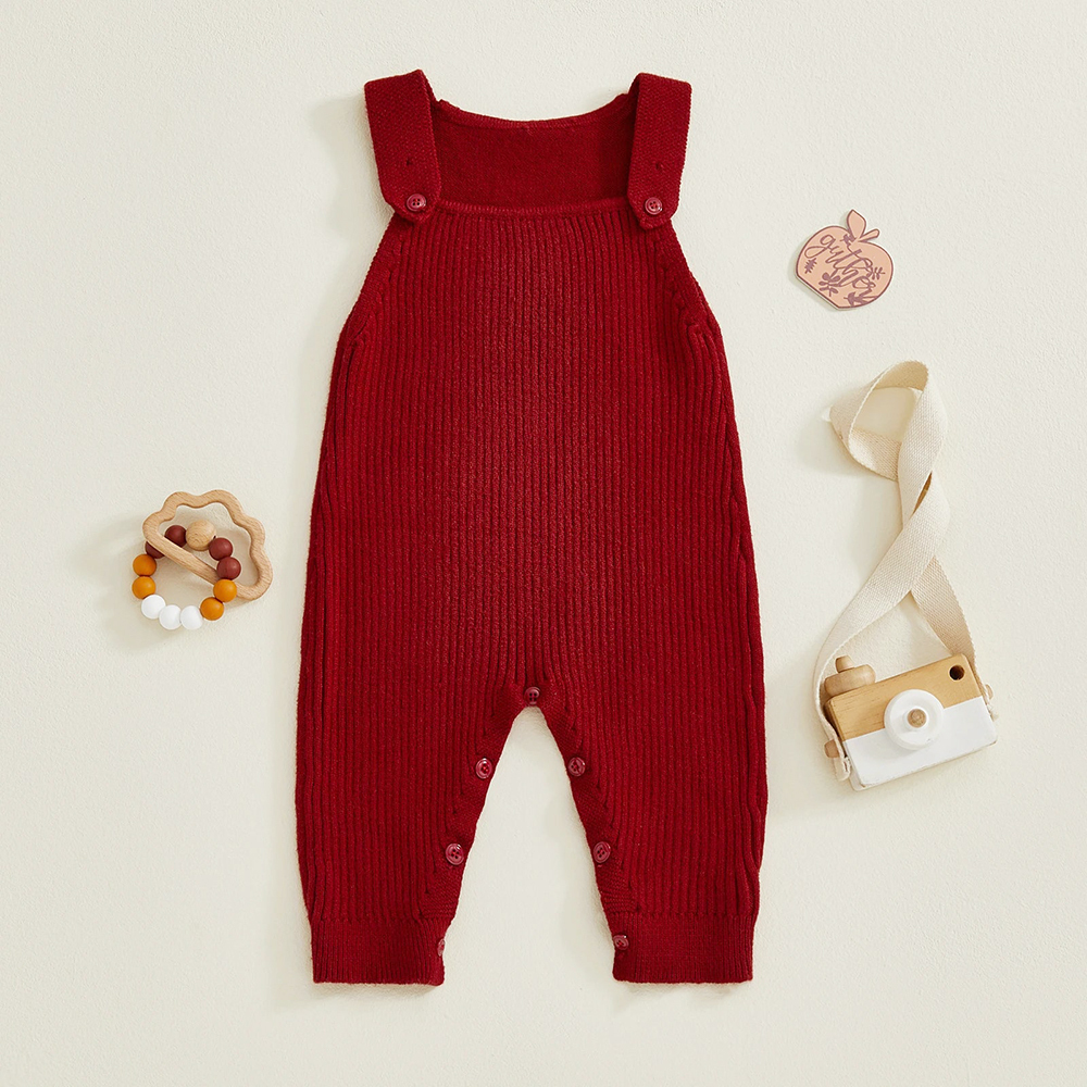 Personalized Hand Embroidered Baby Dungarees Romper | CWBaby356