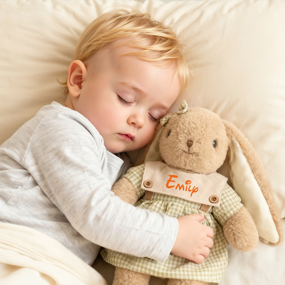 Personalized Baby Gift Adorable Soft Bunny Rabbit | CWToy166