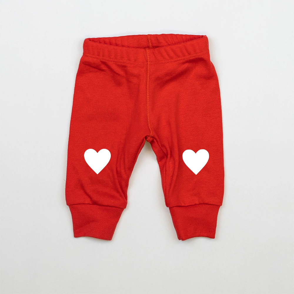 Personalized Baby 1st Valentines Day Outfit Set | CWBaby371