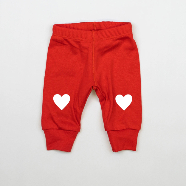 Personalized Baby 1st Valentines Day Outfit Set | CWBaby371