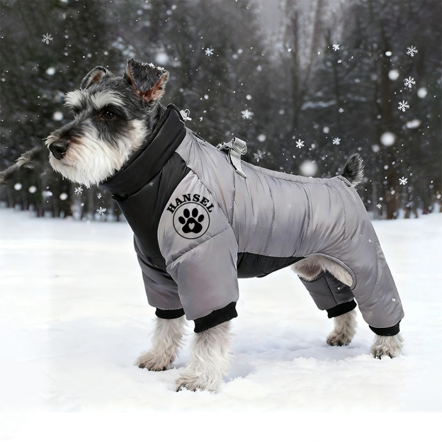 Personalized Pet Winter Warm Windproof Puffer Jacket | BKPet272
