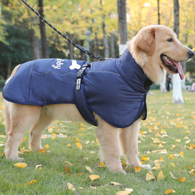 Personalized Pet Winter Warm Reflective Safety Puffer Vest | BKPet302