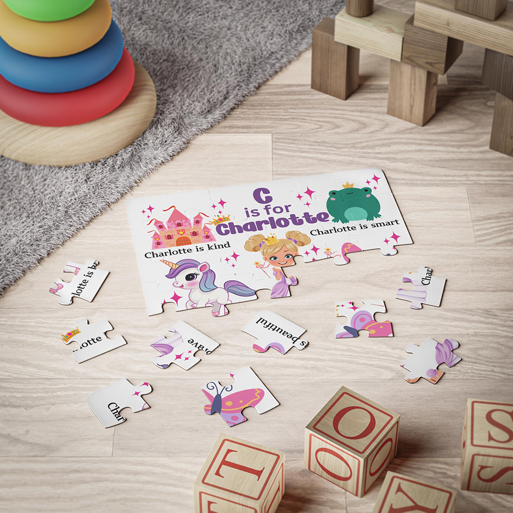 Personalize Lovely Kids 18pcs / 30pcs Jigsaw Puzzle | CWGift11