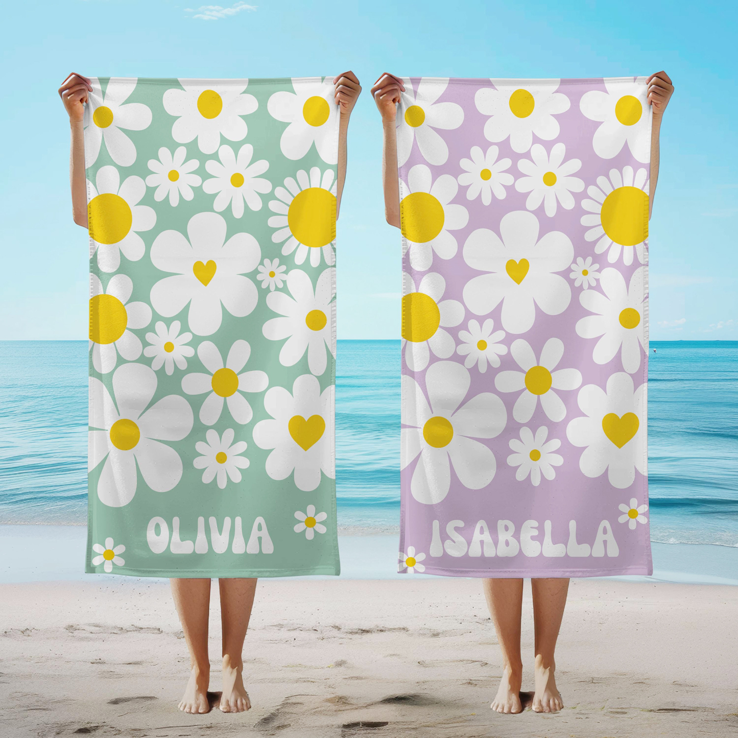 Personalized Lovely Kid Towel for Summer & Beach | CWTowel178