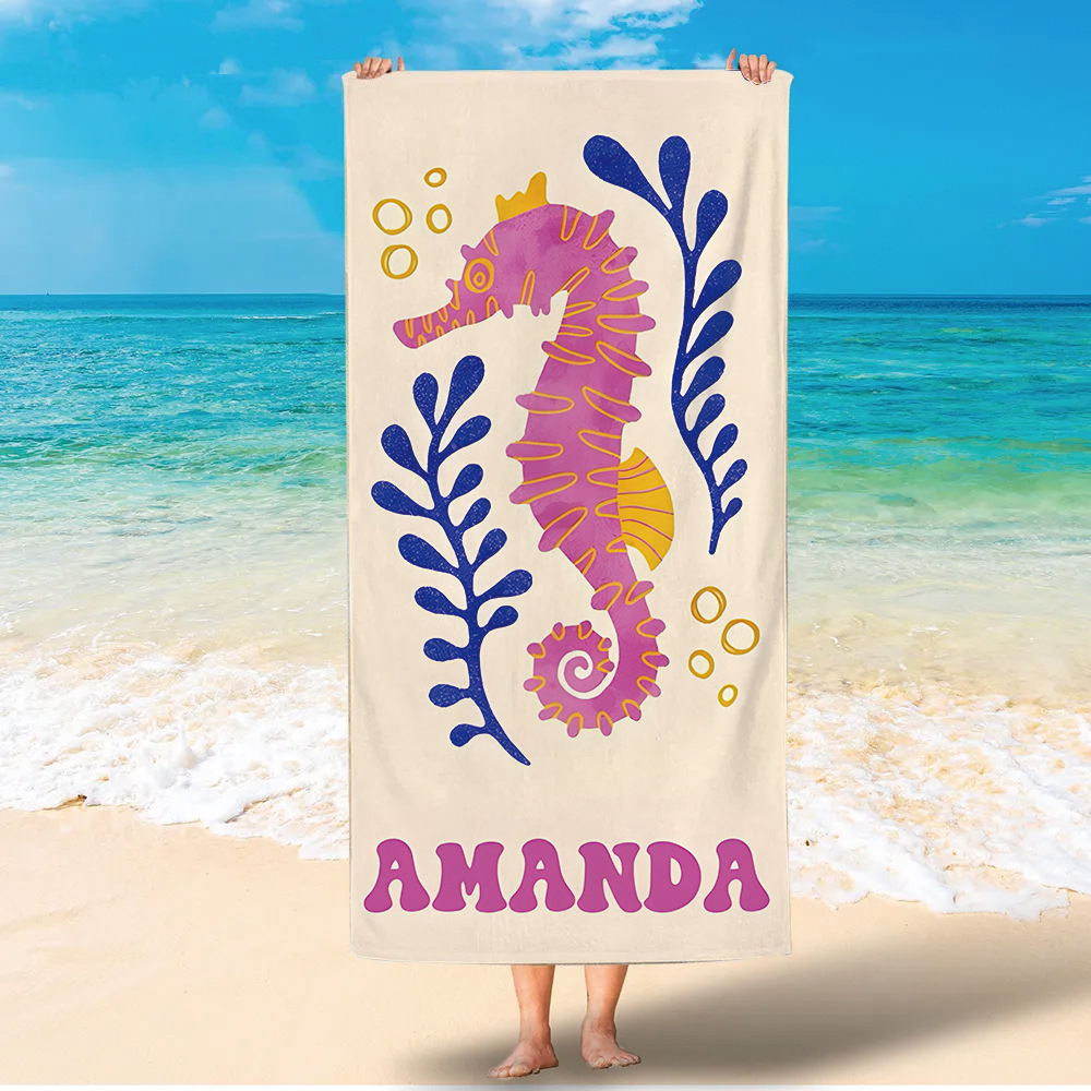 Personalized Lovely Kid Towel for Summer & Beach | CWTowel185