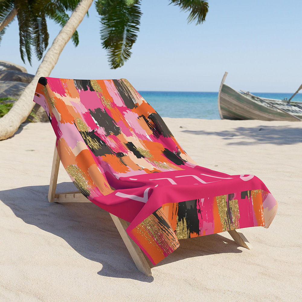 Personalized Lovely Kid Towel for Summer & Beach | CWTowel186