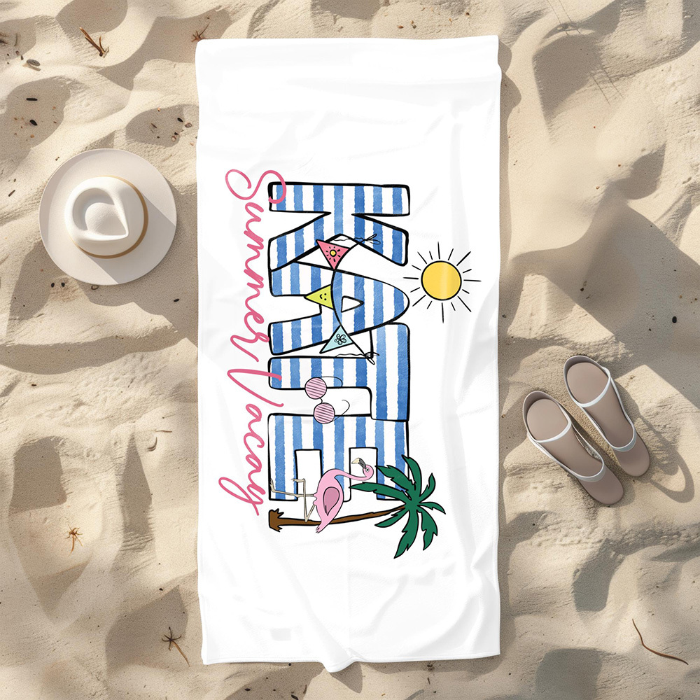 Personalized Lovely Kid Towel for Summer & Beach | CWTowel188