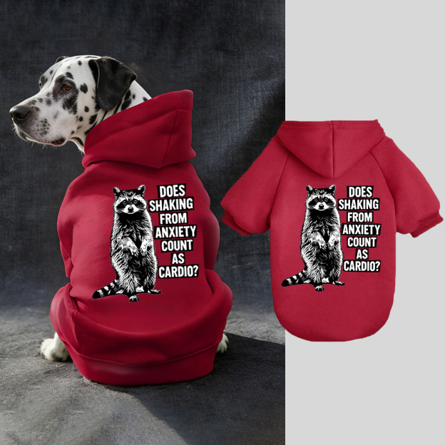 DOES SHAKING FROM ANXIETY COUNT Puppy Hoodie | BKPet319