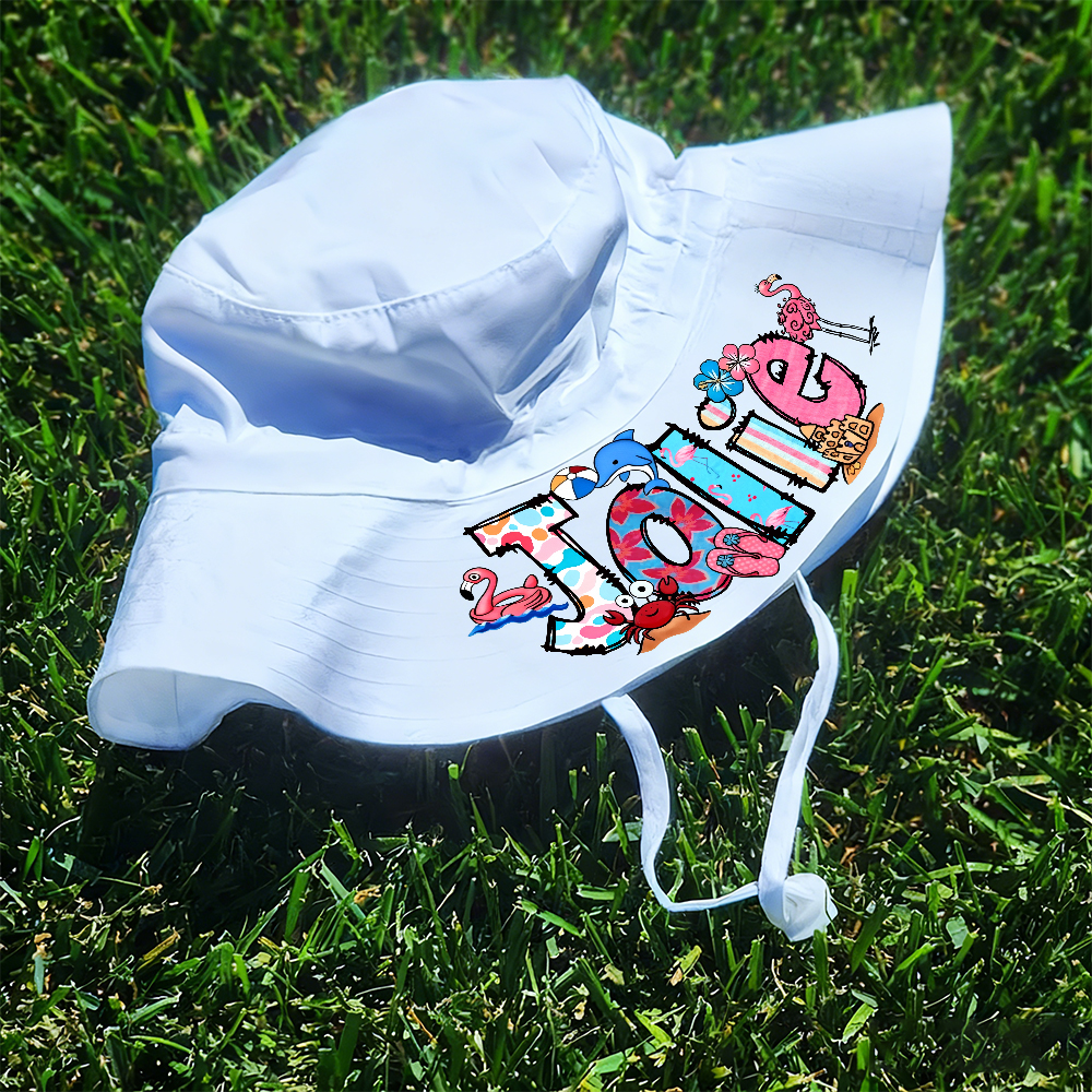 Personalized Cute Design Summer Bucket Hat for Comfort & Unique | CWBeach208
