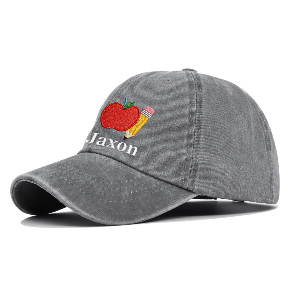 Personalized Embroidery Cute Icon Summer Baseball Hat For Kid | Hskid82