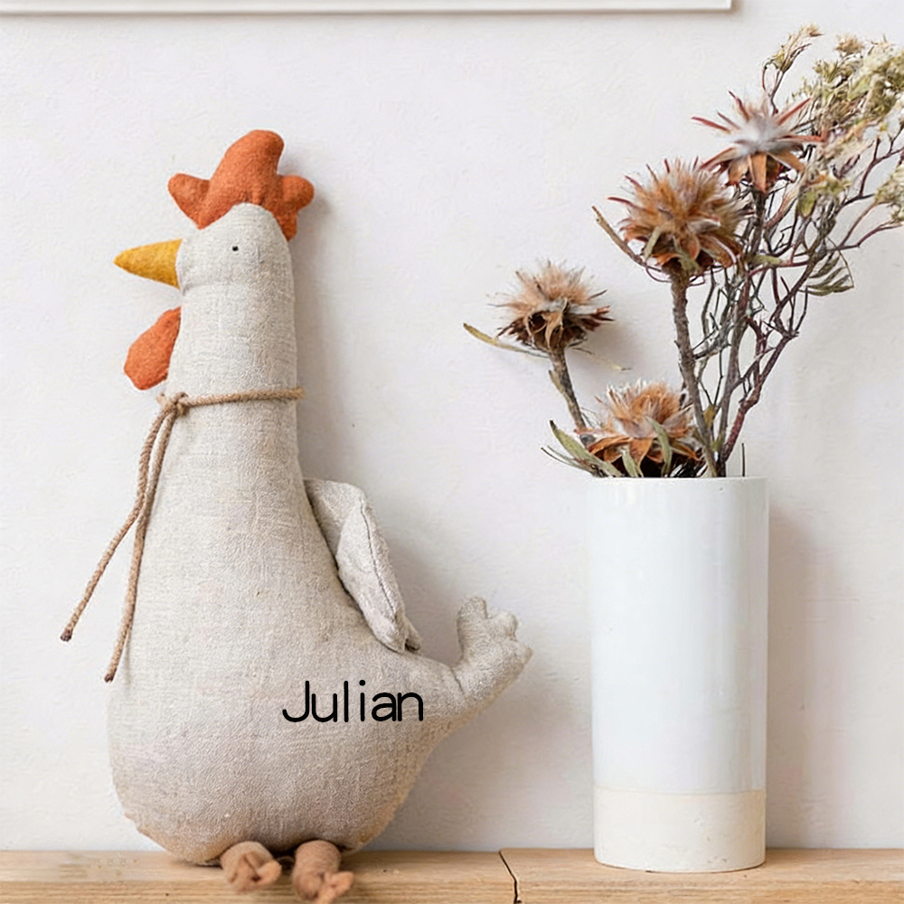 Personalized Nordic Cotton Soft Baby Safe Animal Toy | CWToy174