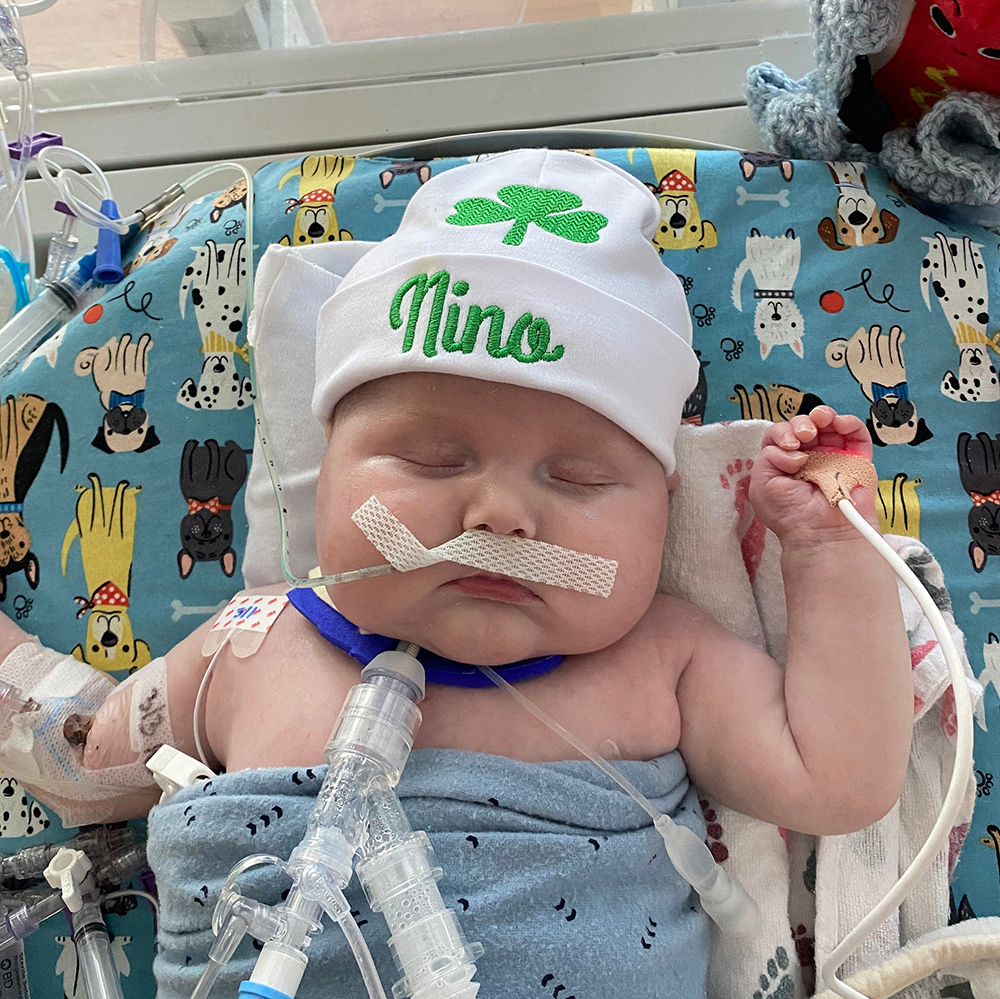 Personalized Embroidery St. Patrck's Baby Beanie for Comfort & Unique | HSKid83