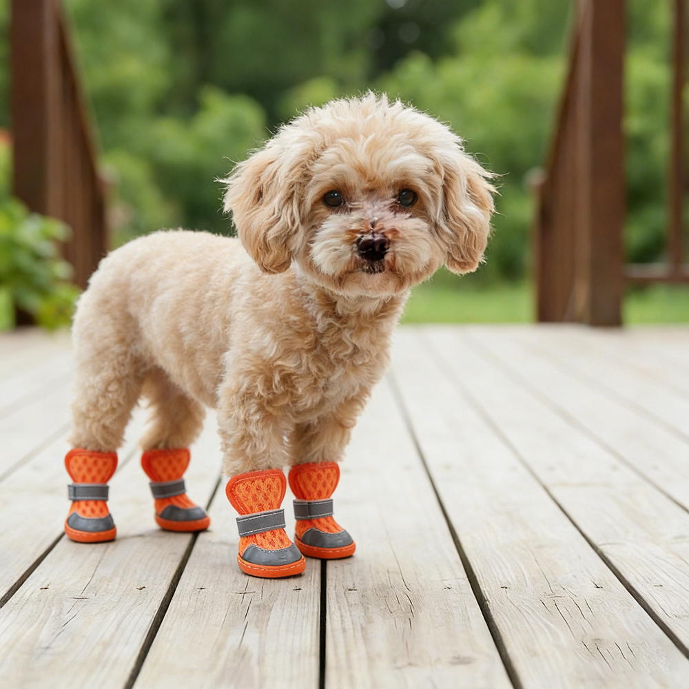 Pet Breathable Adjustable Soft Non-slip Shose | BKPet392