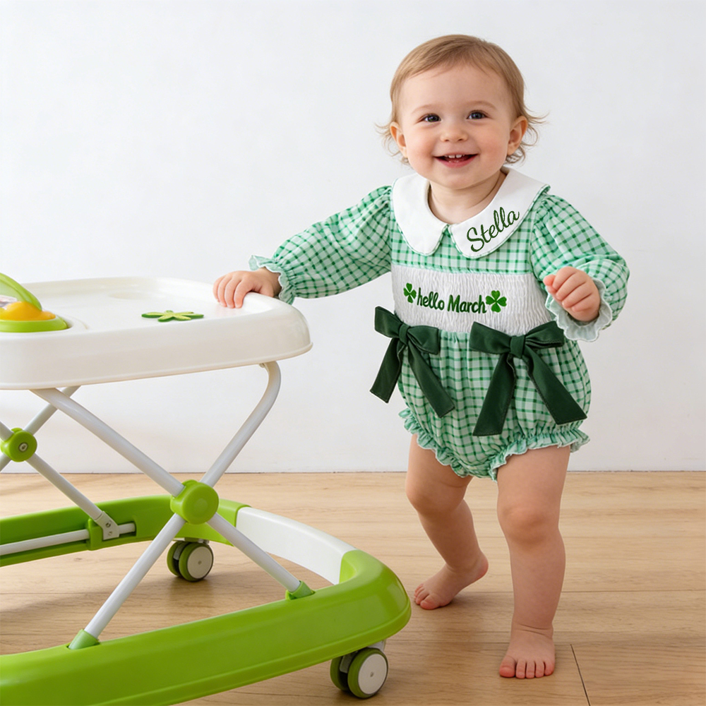 Personalized St. Patrick's Day Baby Outfit Set | CWBaby415