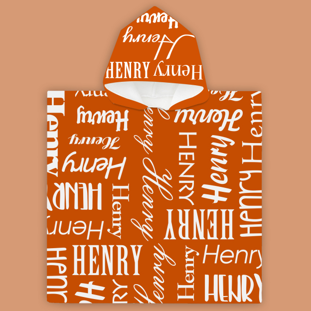 Personalized Hooded Beach Towel for Summer & Beach | CWHTowel02